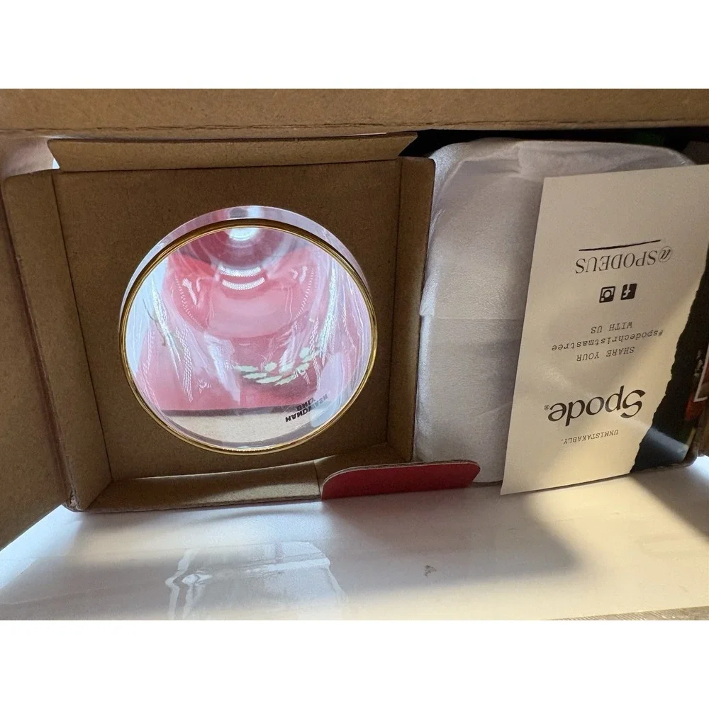 Spode® Christmas Tree Champagne Flutes (Set of 2) New In Box